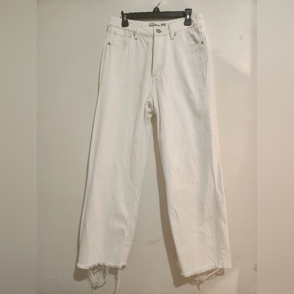 White Ankle length Jeans